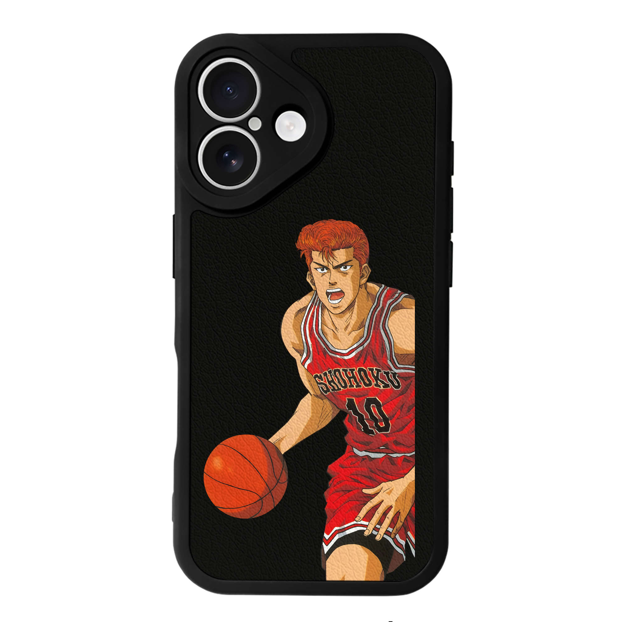 （画像用） SLAM DUNK／スラムダンク 【iPhone 16シリーズ対応】シリコンスマホケース（レザー調） 材質：シリコン